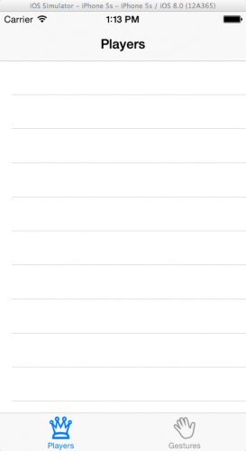 App with tab bar images