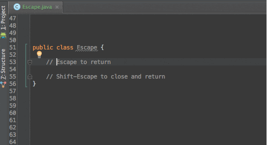 返回编辑器窗口