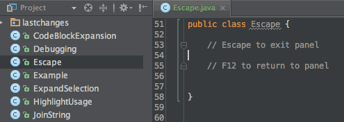 返回最后打开的工具窗口